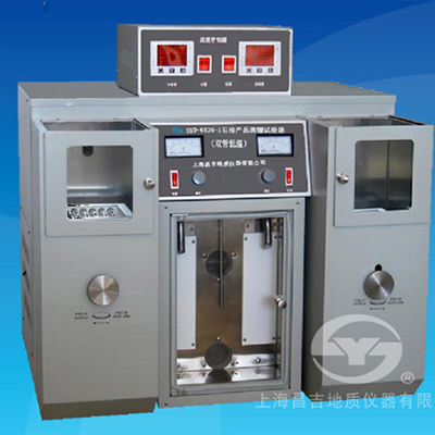 上海昌吉SYD-6536B-1石油产品蒸馏试验器 （低温双管式）