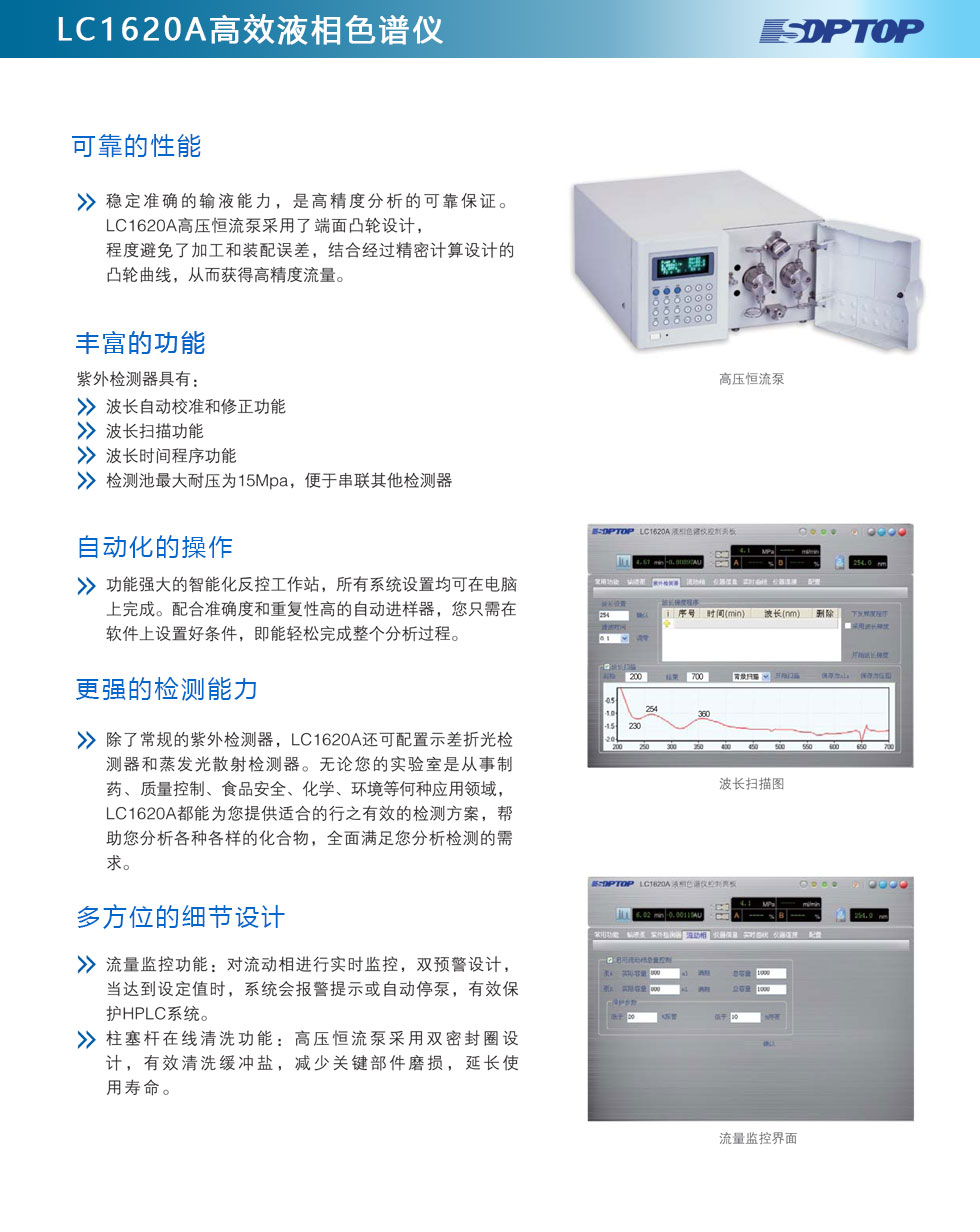 上海舜宇恒平LC1620A高效液相色谱仪
