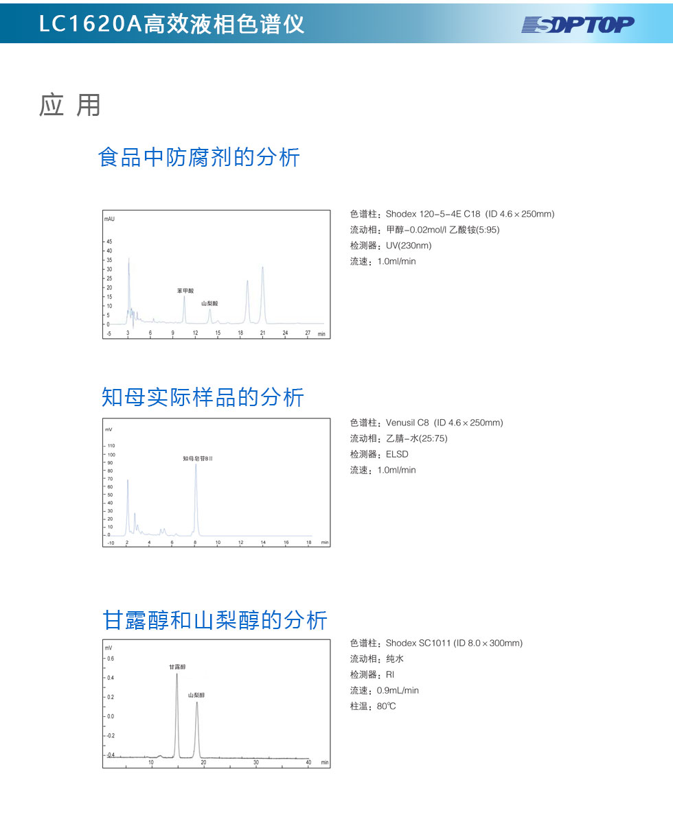 上海舜宇恒平LC1620A高效液相色谱仪