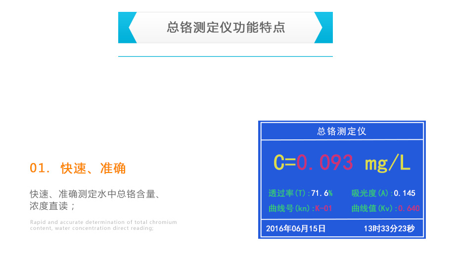 连华科技LH-ZCR3H重金属总铬测定仪