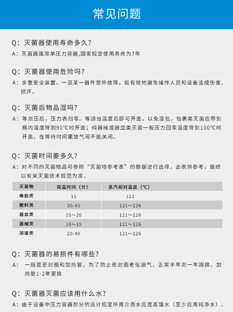 上海三申YM30B/YM50B/YM75B医用高压灭菌锅消毒锅立式压力蒸汽灭菌器