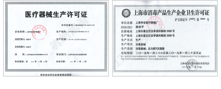 上海申安LDZH系列医用高压灭菌锅消毒锅立式压力蒸汽灭菌器