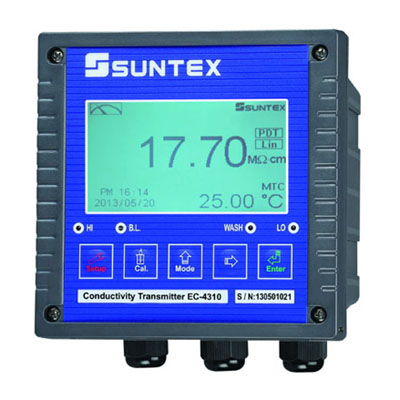 SUNTEX上泰EC-4310 4310RS 智能型电导率/电阻率变送器 具盐度功能