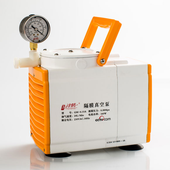 GM-0.33A特氟龙防腐型隔膜真空泵