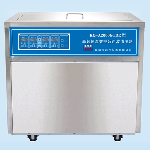 KQ-A2000GTDE型超声波清洗机 高频恒温数控超声波清洗器