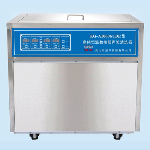 KQ-A1000GTDE型超声波清洗机 高频恒温数控超声波清洗器